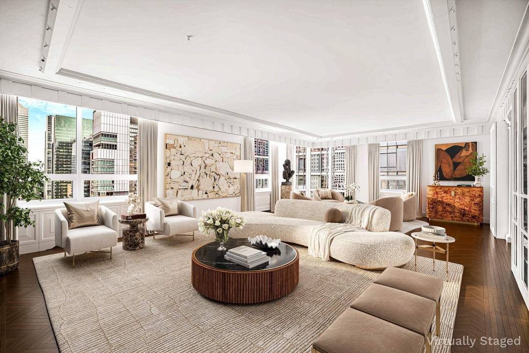 Museum Tower stands as one of Manhattan s most distinguished luxury condominium residences, rising above the Museum of Modern Art.