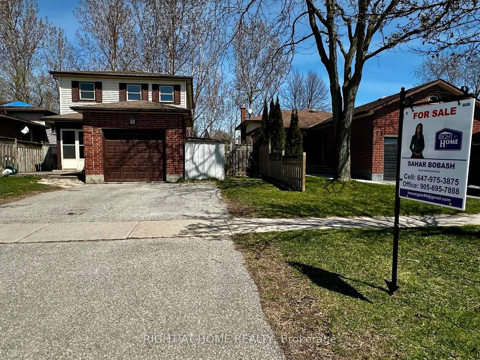 This lovely three bedroom detached home, freshly painted, sits on a private lot and boasts an above ground saltwater pool.
