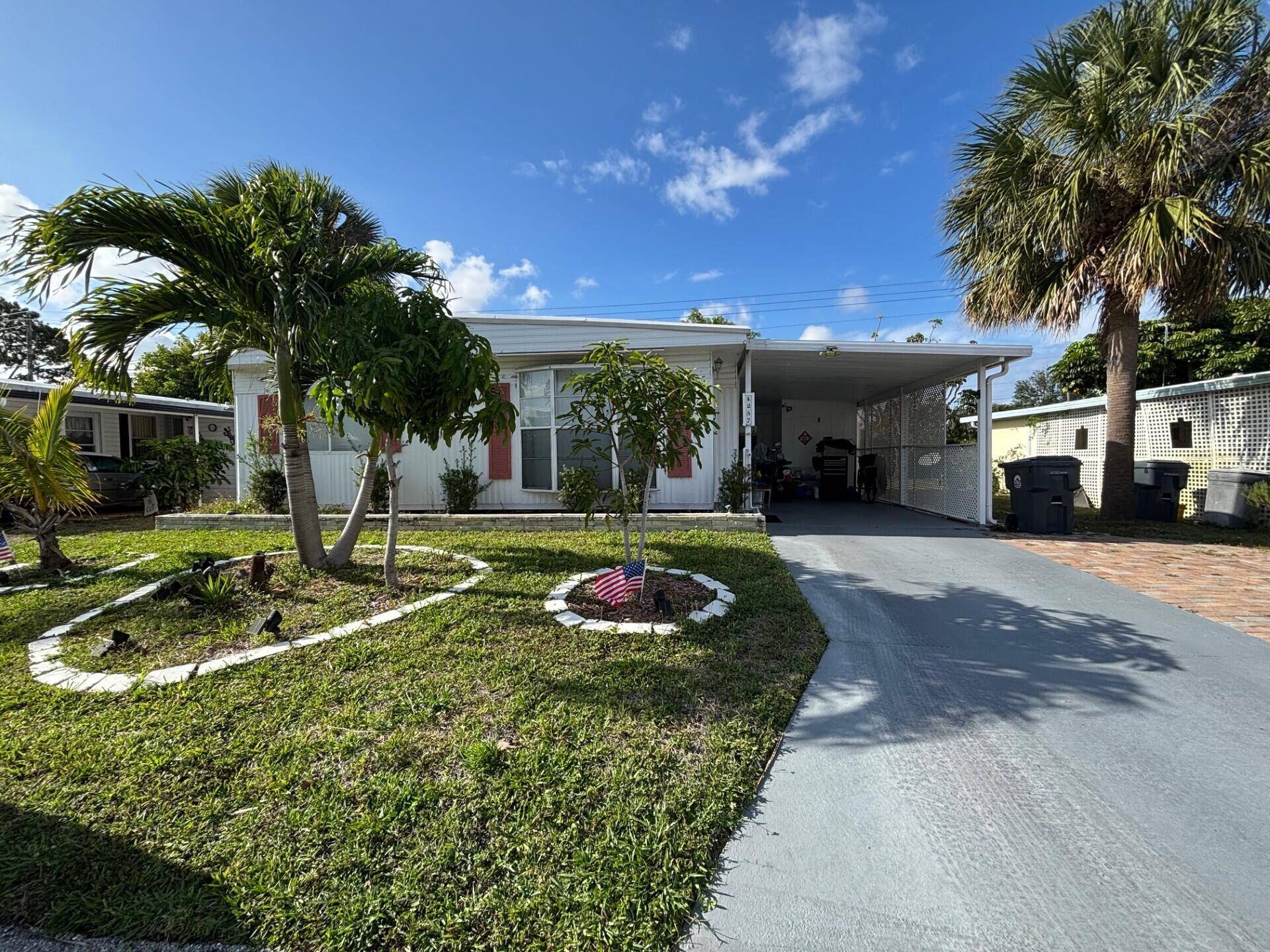 CALL TODAY AND SCHEDULE TO SEE THIS SPACIOUS DOUBLEWIDE WITH 2 BEDROOMS, 2 BATHS AND A FLORIDA ROOM WITH SEPARATE ENTRANCE.