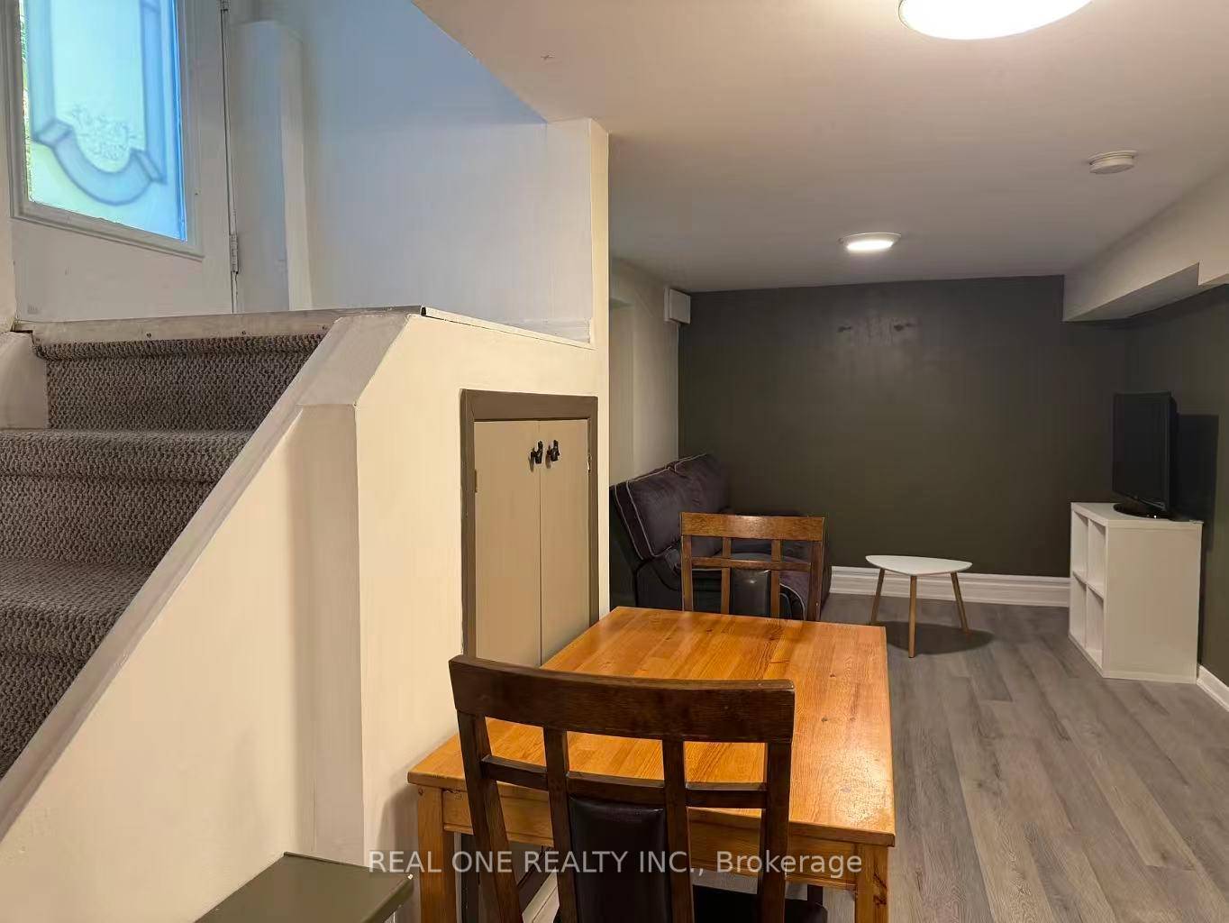 One bedroom basement apartment with separate entrance.