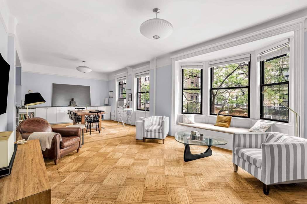 Not often does an apartment with this much living space and natural light come along.