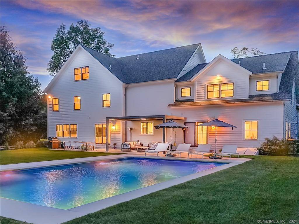 This modern farmhouse was recently completed 2019 with highest level of craftsmanship, stunning interior and exceptional modern design.