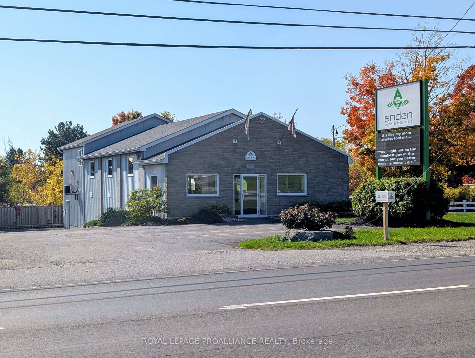 Anden Kitchen amp ; Bath Centre is RELOCATING to a NEW location, making this exceptional free standing commercial building at 1985 Lansdowne St W available for lease.