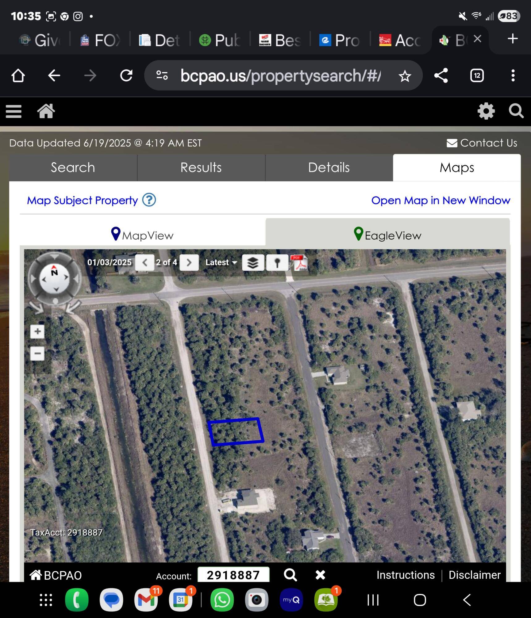 HERE'S YOUR CHANCE TO OWN A VERY NICE LOT IN THE BOOMING PALM BAY AREA.
