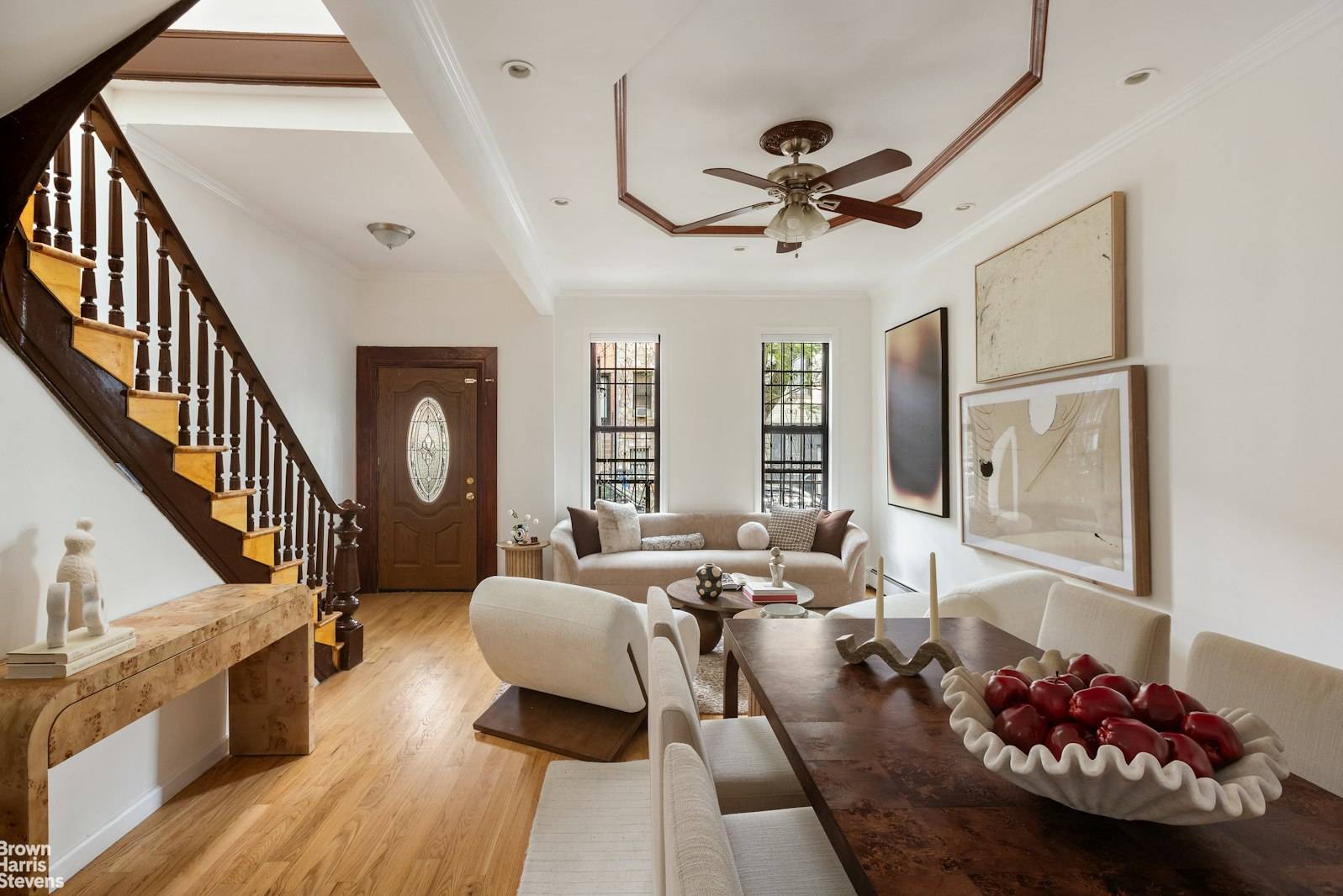 This bright and inviting townhouse offers thoughtfully designed interiors, a private backyard, and a prime location in the heart of Bushwick combining comfort, space, and accessibility in one of Brooklyn's ...