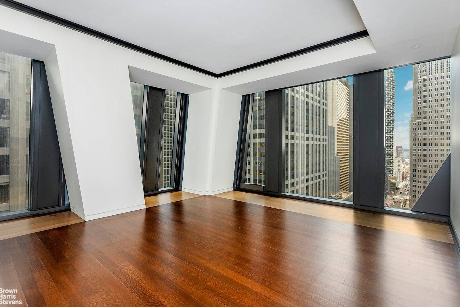 Large corner one bedroom residence in one of the most architecturally significant addition to the New York skyline designed by world reknowned Pritzker Prize winning architect Jean Nouvel.