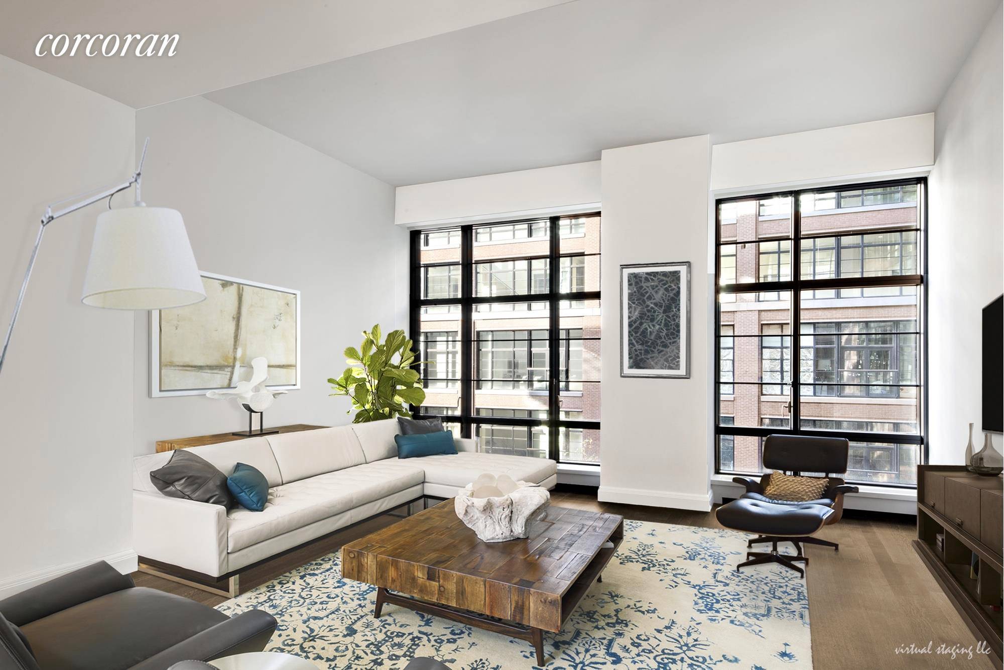 This gorgeous two bedroom, two bath residence boasts top of the line finishes and soaring ceilings located in the highly coveted 150 Charles Condominium.