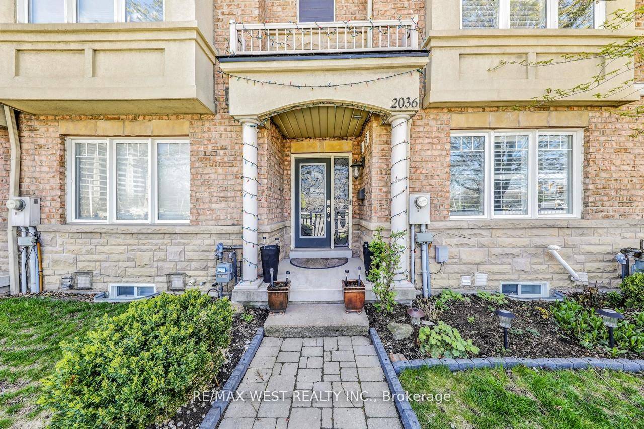 Freehold Townhouse with a double car garage.