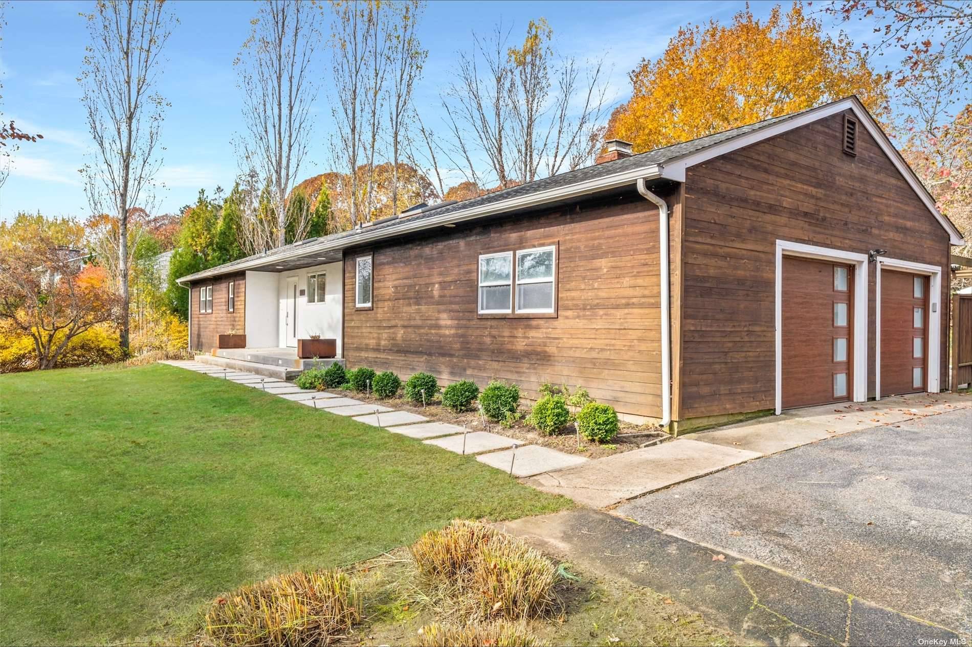Located in beautiful Harborview Acres with beach and mooring rights, this inviting 3 bed, 2 bath ranch style home sits on just shy of a half acre.