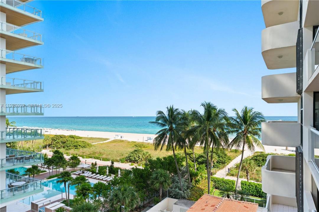 Enjoy oceanfront living in this spacious 2BD 2BA, 1, 410 sq ft residence at L Excellence with sweeping ocean views.