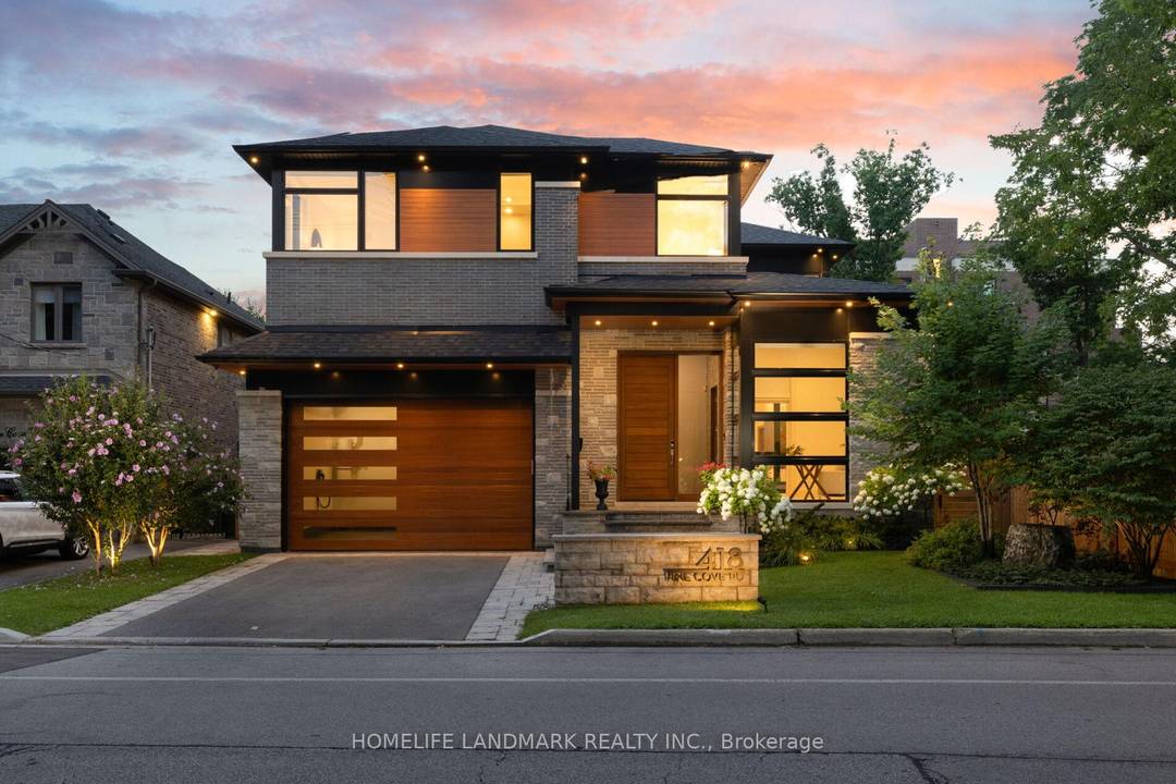 Welcome to 418 Pine Cove Rd, a stunning custom built home in Burlington's Roseland neighborhood.