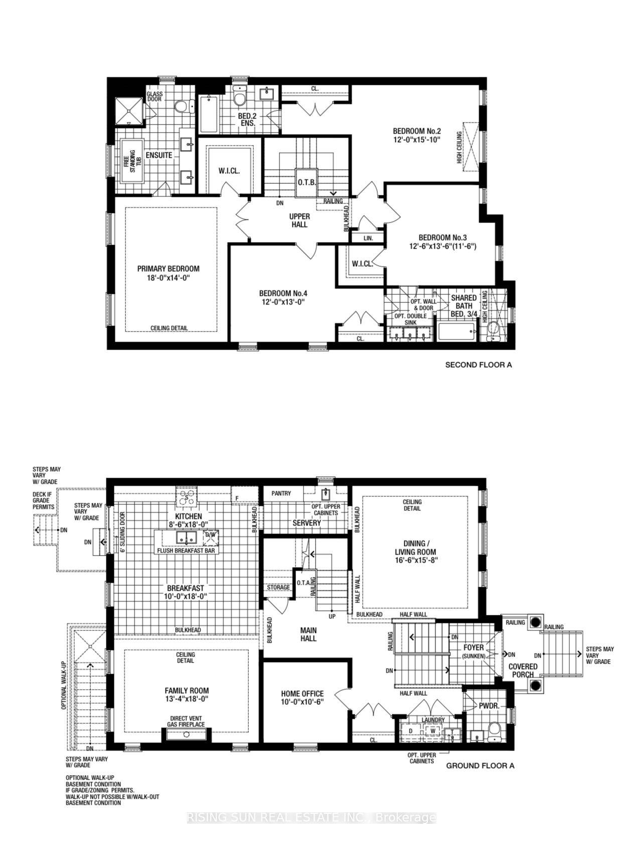 Just 1 Year Old ! Priced to sell Spacious 4 Bedroom Detached Home with Main Floor Office in Prestigious Bondhead Community, BradfordWelcome to this beautifully upgraded 3332 sq.