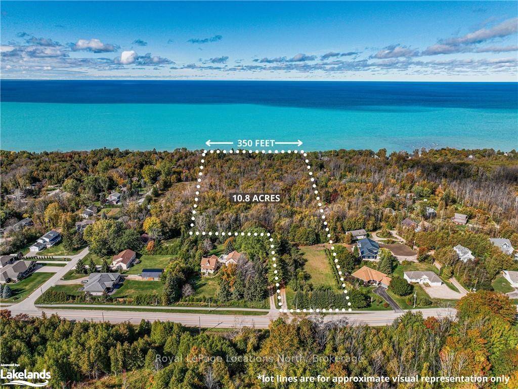 Private Wooded Laneway leading to a Remarkable 10.