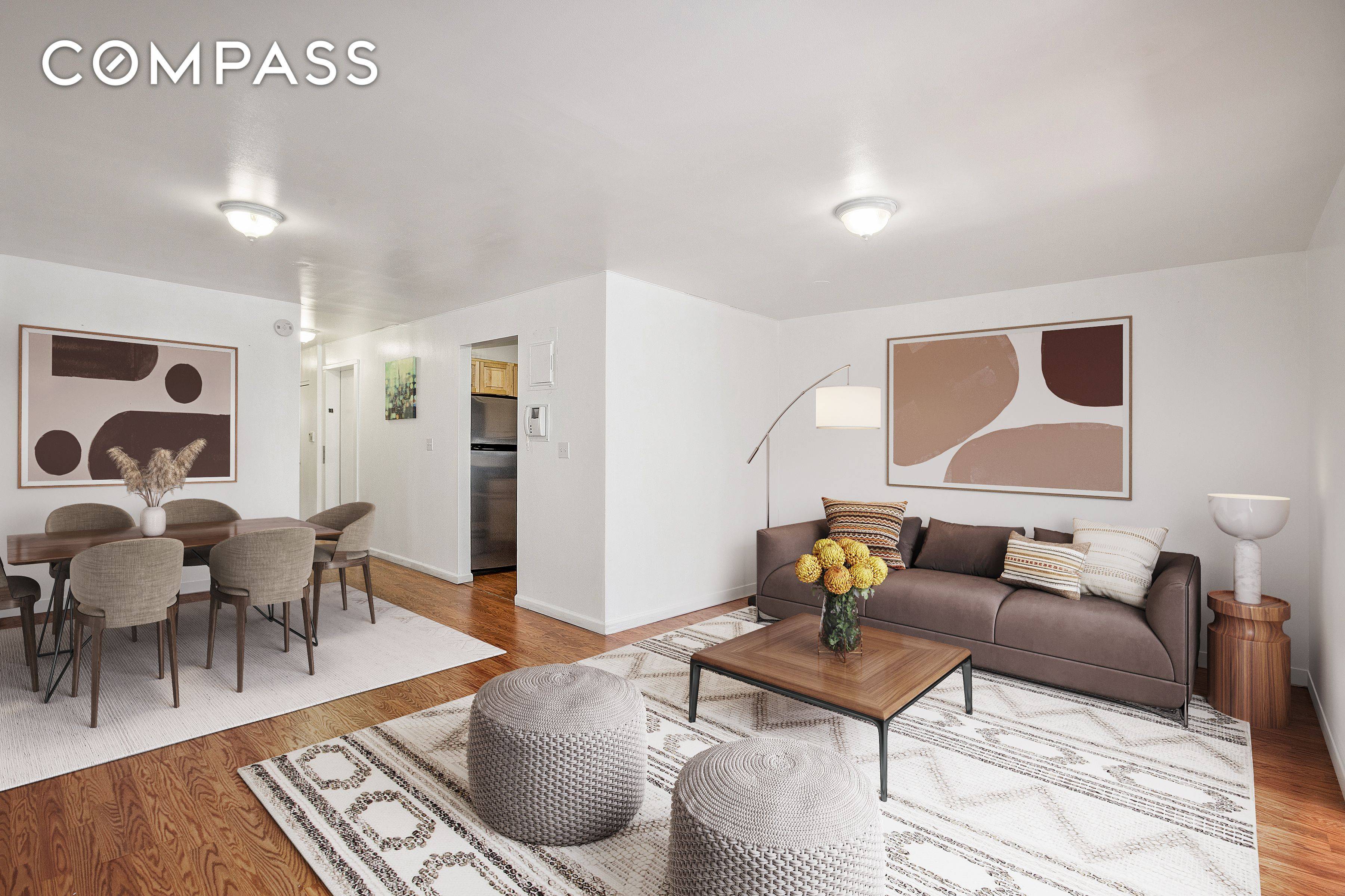 This private full floor apartment is accessed via a private keyed elevator.