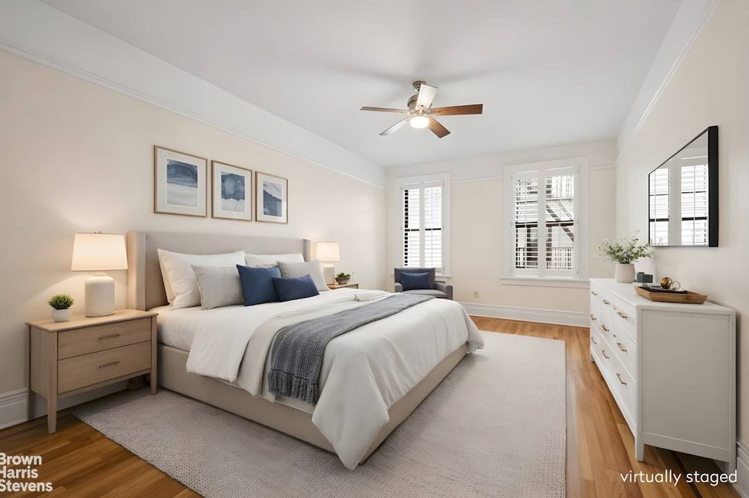 This expansive 1, 100 square foot one bedroom residence on Shore Road in Bay Ridge offers a rare blend of classic architectural charm and modern sophistication, all complemented by serene ...