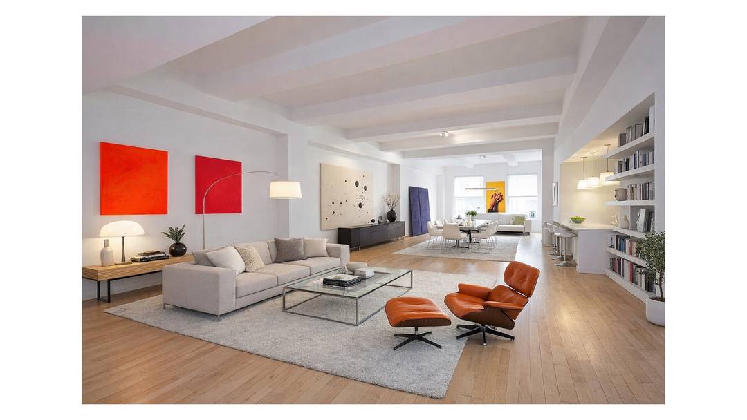 Step into Residence 2112, a rare high floor historic loft offering an exceptional blend of scale, light, service, and cultural legacy in the heart of the Financial District.