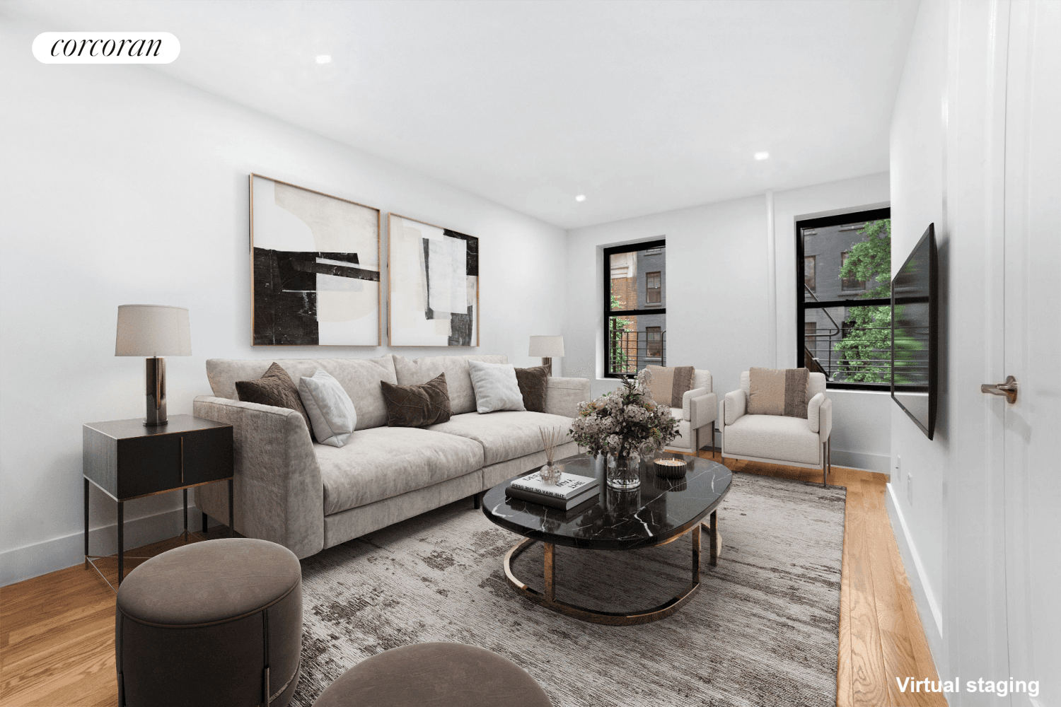 2 bedroom, 2 bathroom in a newly and fully renovated boutique luxury building in the heart of Midtown East !