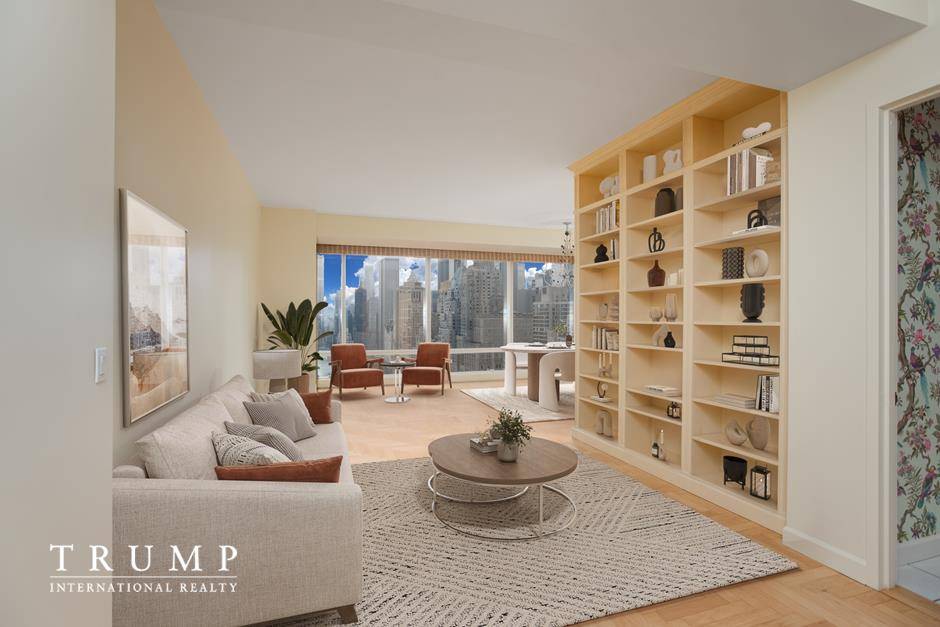 Enjoy the gorgeous sunrise and sunset from this beautiful corner apartment in one of New York City's most sought after buildings.