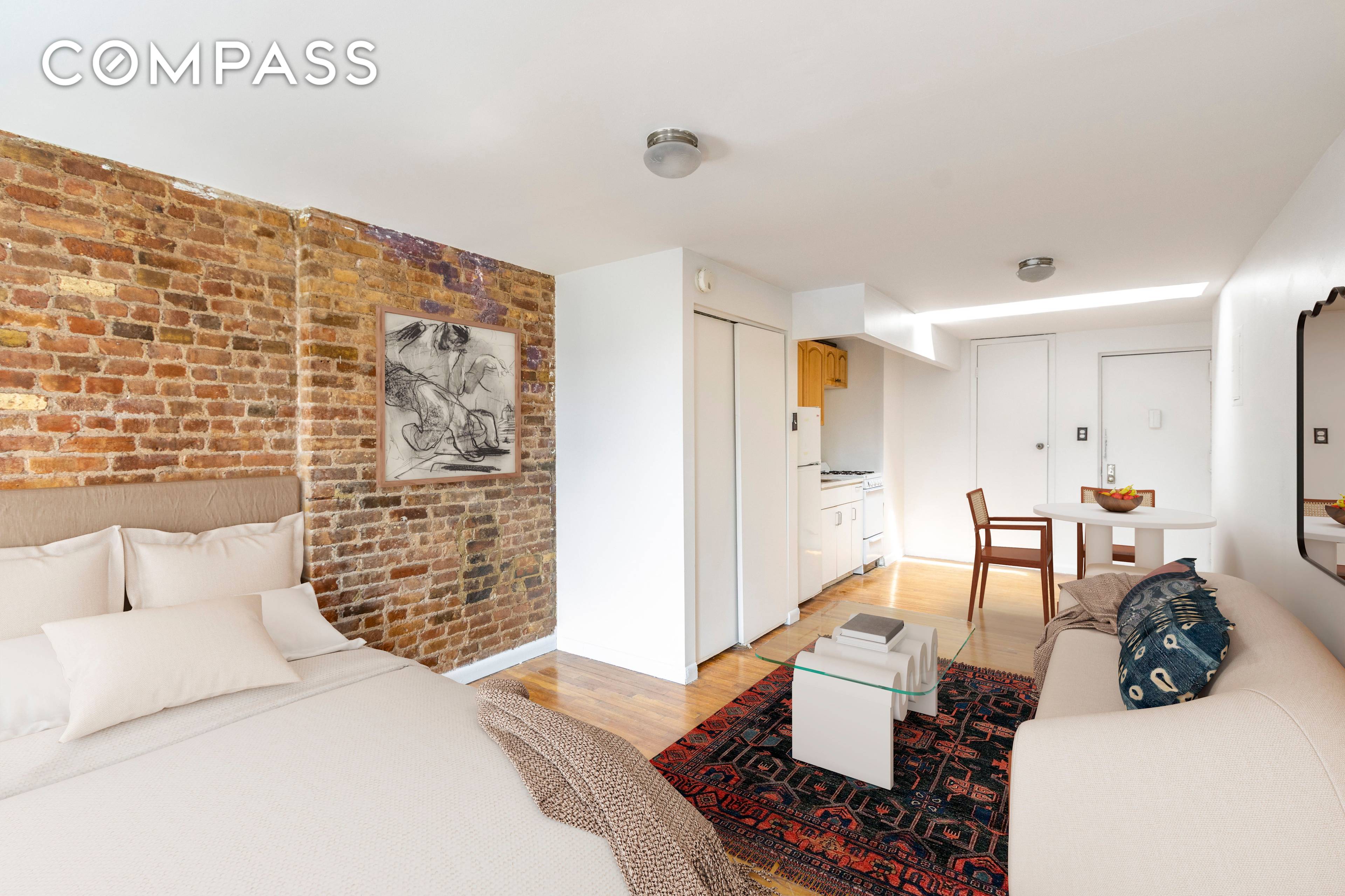 Perfectly positioned just off First Avenue on East 3rd Street, this residence offers a rare blend of serenity and character.