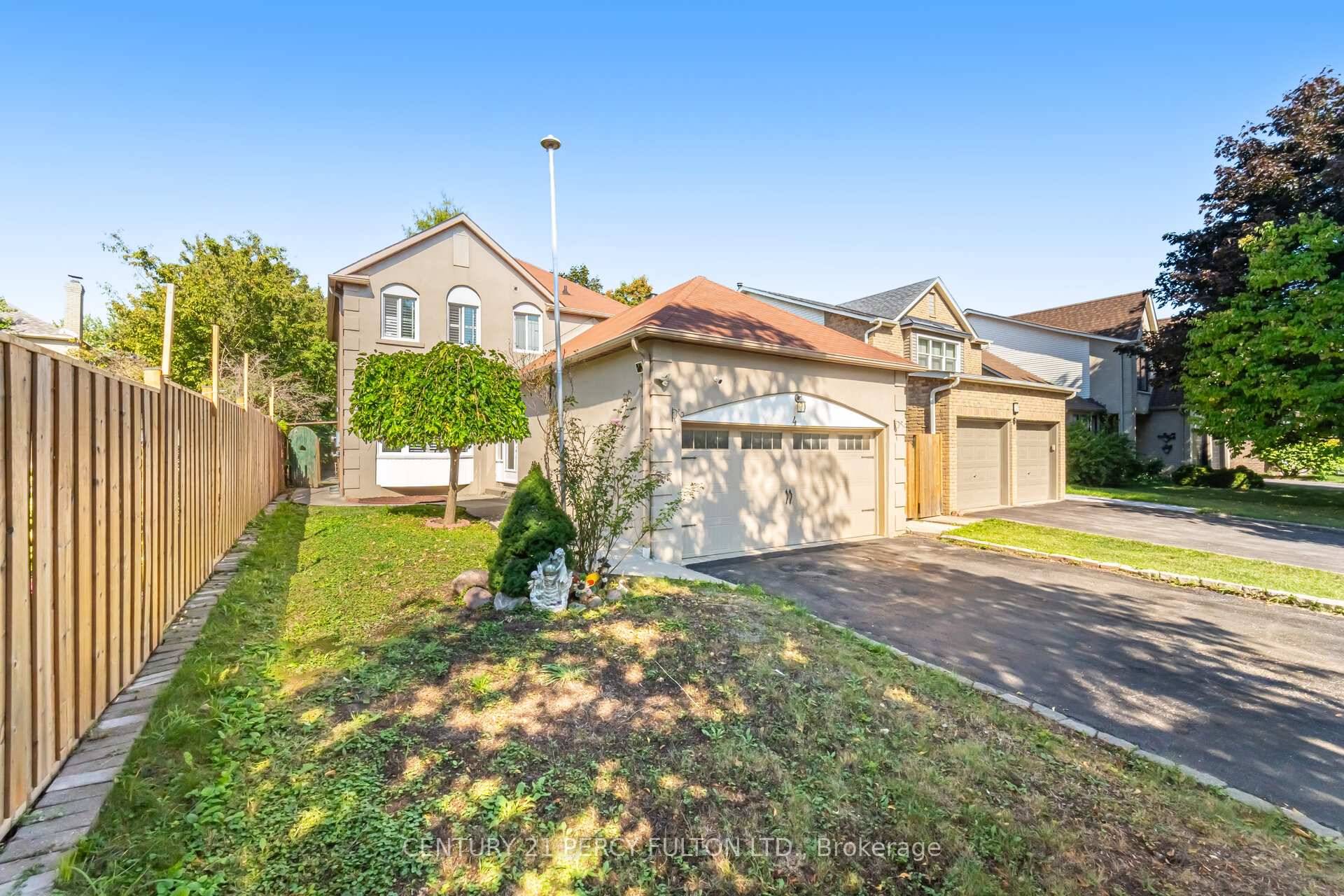 Detached 2 Storey in Central Ajax 3 1 Bedrooms 4 Baths 2 Car Garage Hardwood Floors on Main Entrance to Garage Oak Stairs California Shutters No Carpet Primary Bedroom with ...