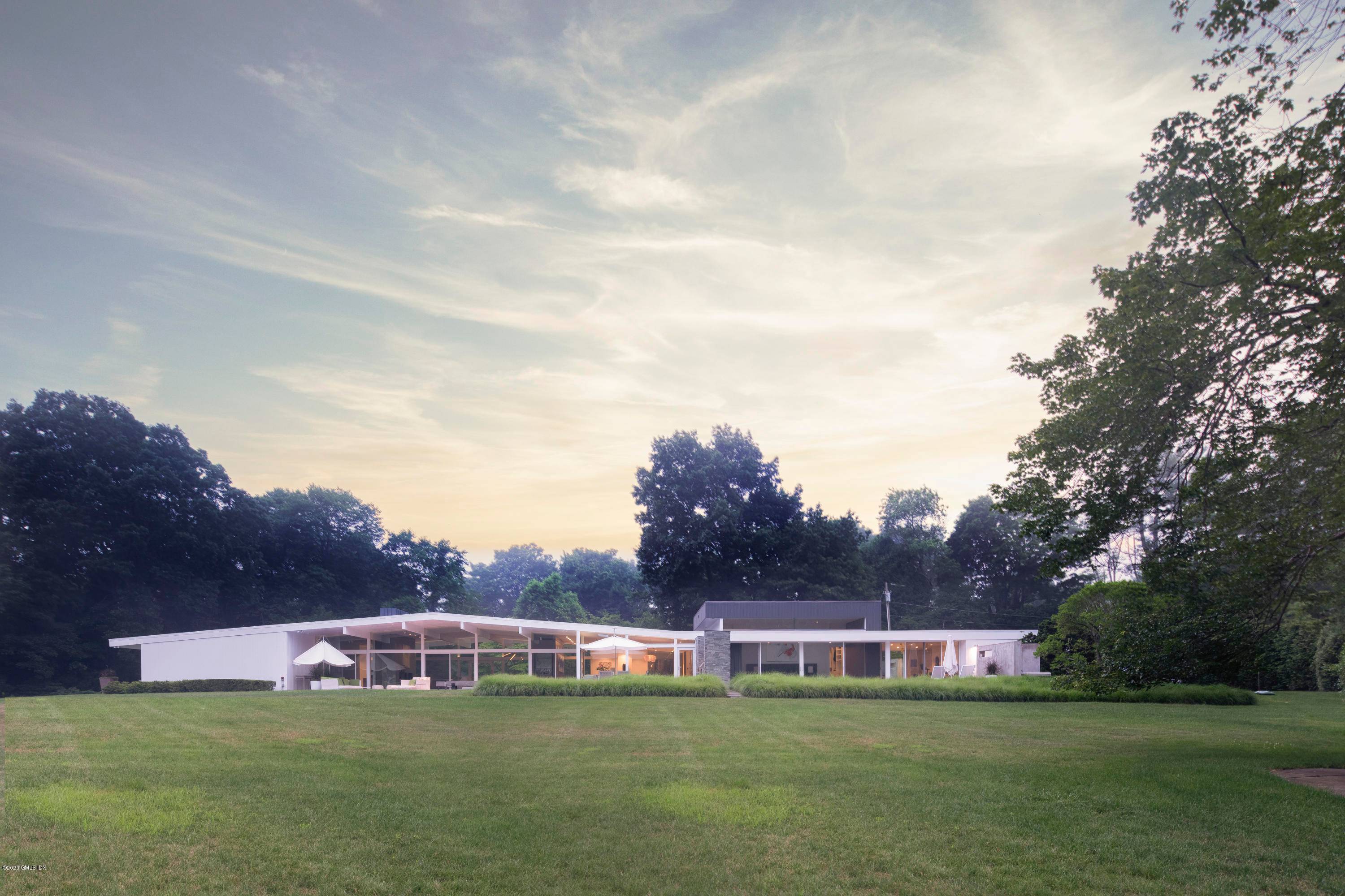 The rarest offering A 1957 John Black Lee Modern expanded and renovated sensitively for the owners by architect Joel Sanders to retain its original aura.