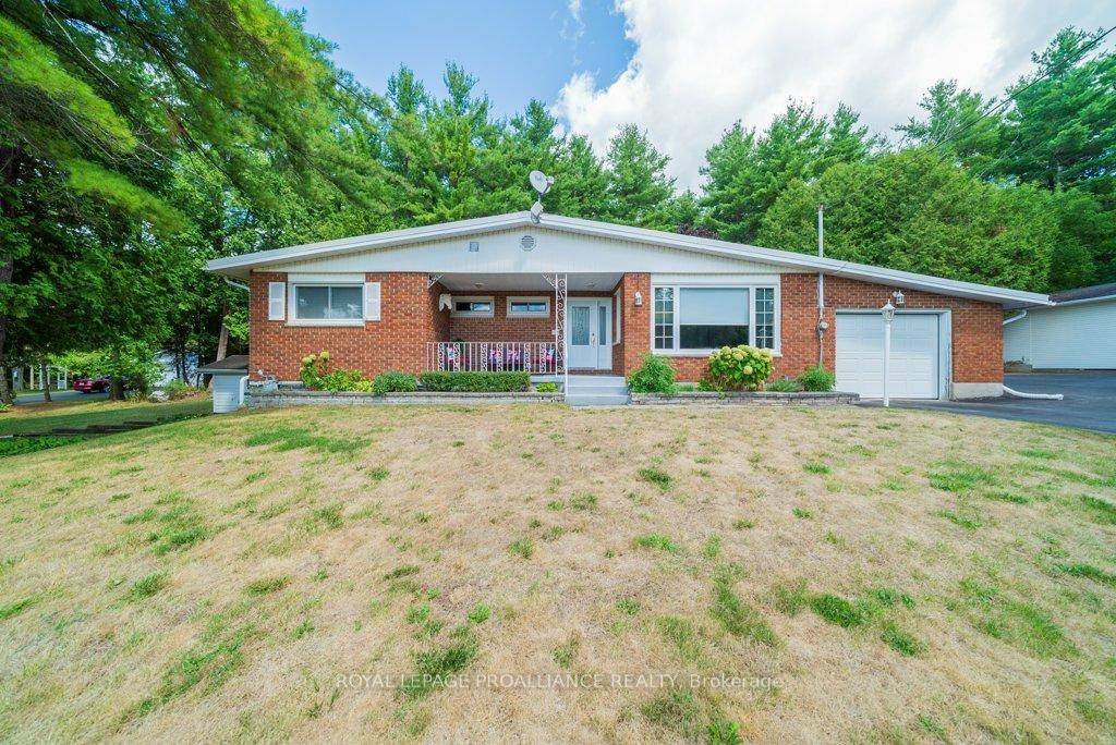 Welcome to 1676 Foxboro Stirling Road, a well kept, 3 bedroom, 2 bathroom bungalow that boasts truly spectacular views of Oak Hills, providing a serene and picturesque backdrop.