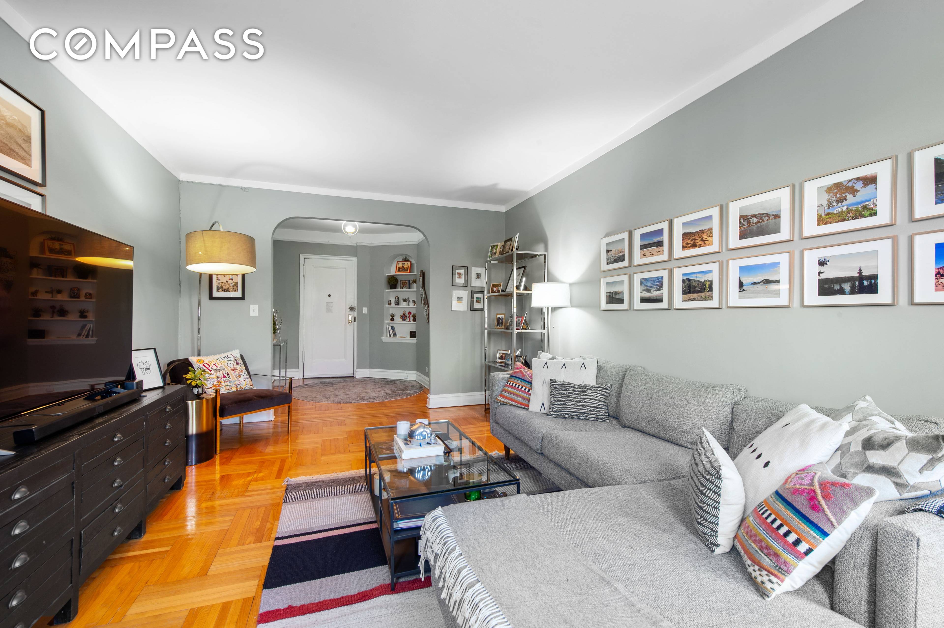! ! BACK ON MARKET ! ! Renovated charming Top Floor Gem in Historic Jackson Heights Stunning Updates Beautifully renovated, this top floor one bedroom, one bathroom home is move ...