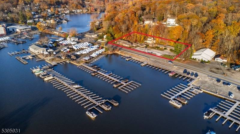 Prime Morris County Lake view development opportunity directly across the street from prominent Lake Hopatcong and one of Lake Hopatcong's largest marinas.