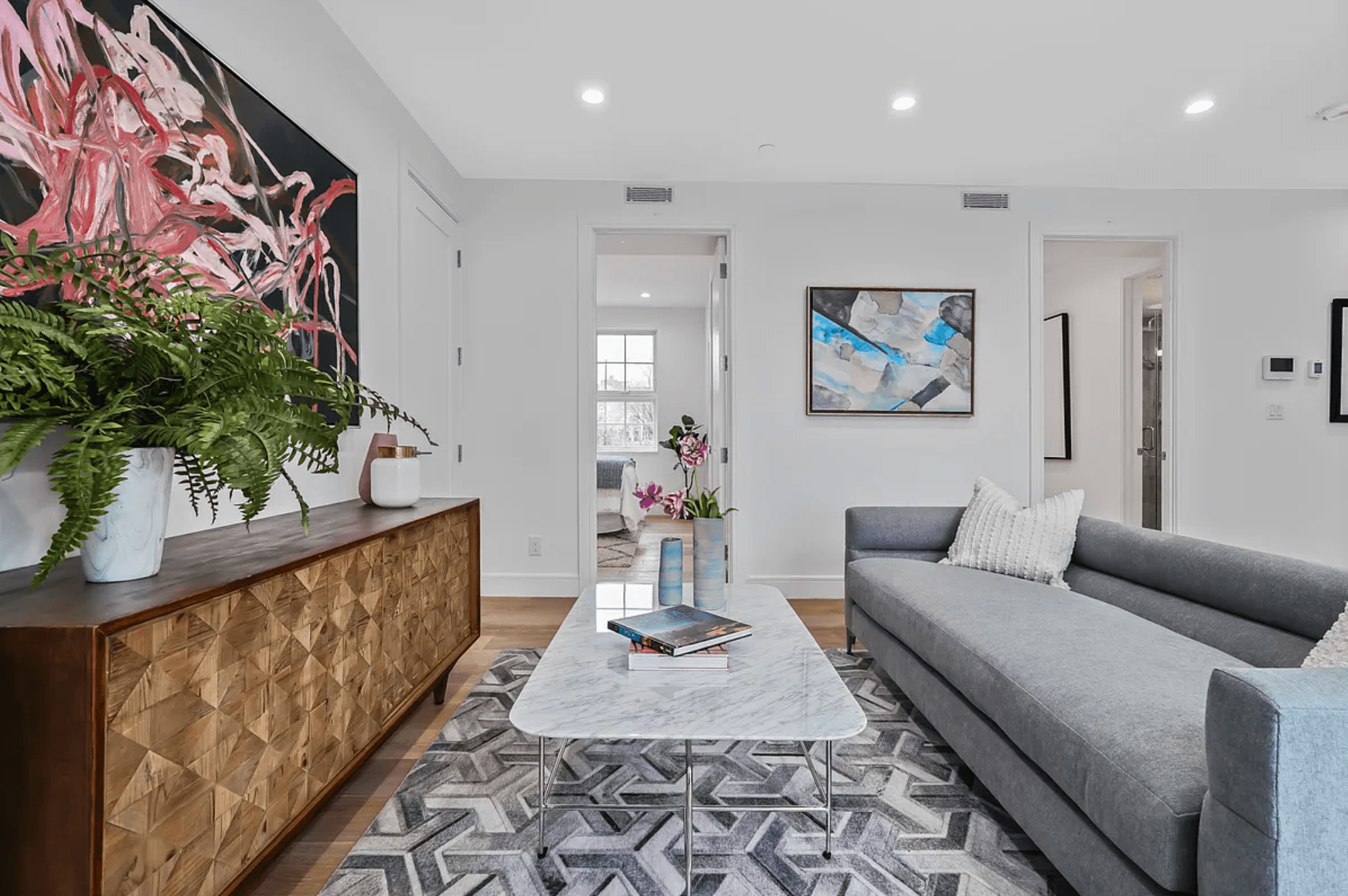 Modern Comfort Meets Brooklyn Charm at The Huntington Welcome to Residence 1E at The Huntington a beautifully designed 3 bedroom, 2 bath home offering the perfect blend of contemporary luxury ...
