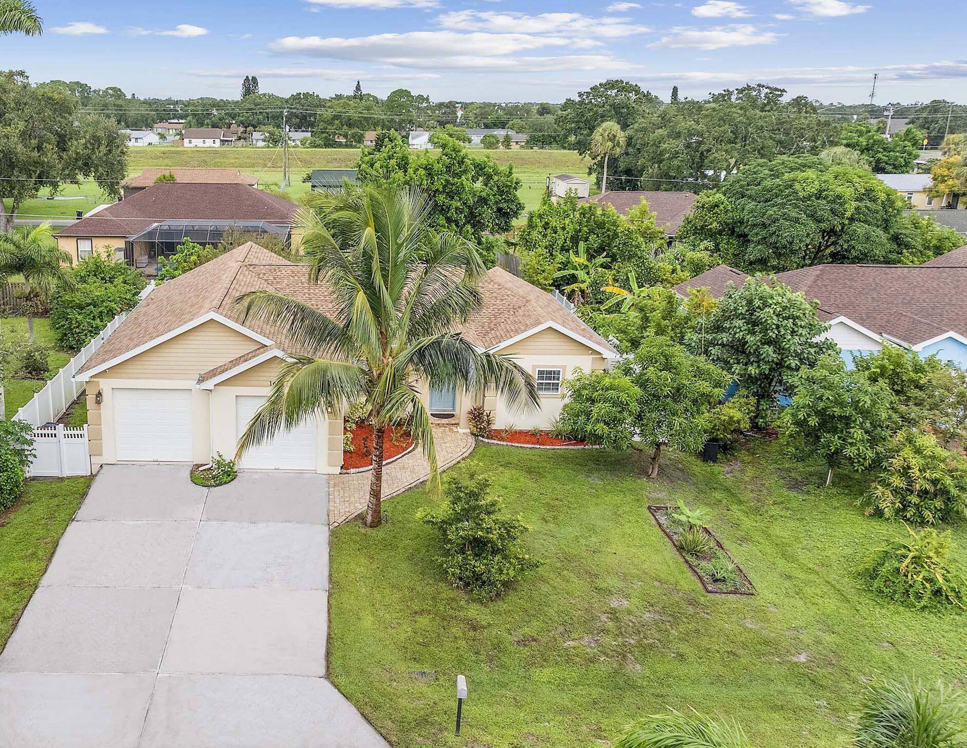 Welcome to 1651 Alpha St NE, Palm Bay, FL 32907 a beautifully updated 3 bedroom, 2 bath home featuring an open floor plan with high ceilings throughout.