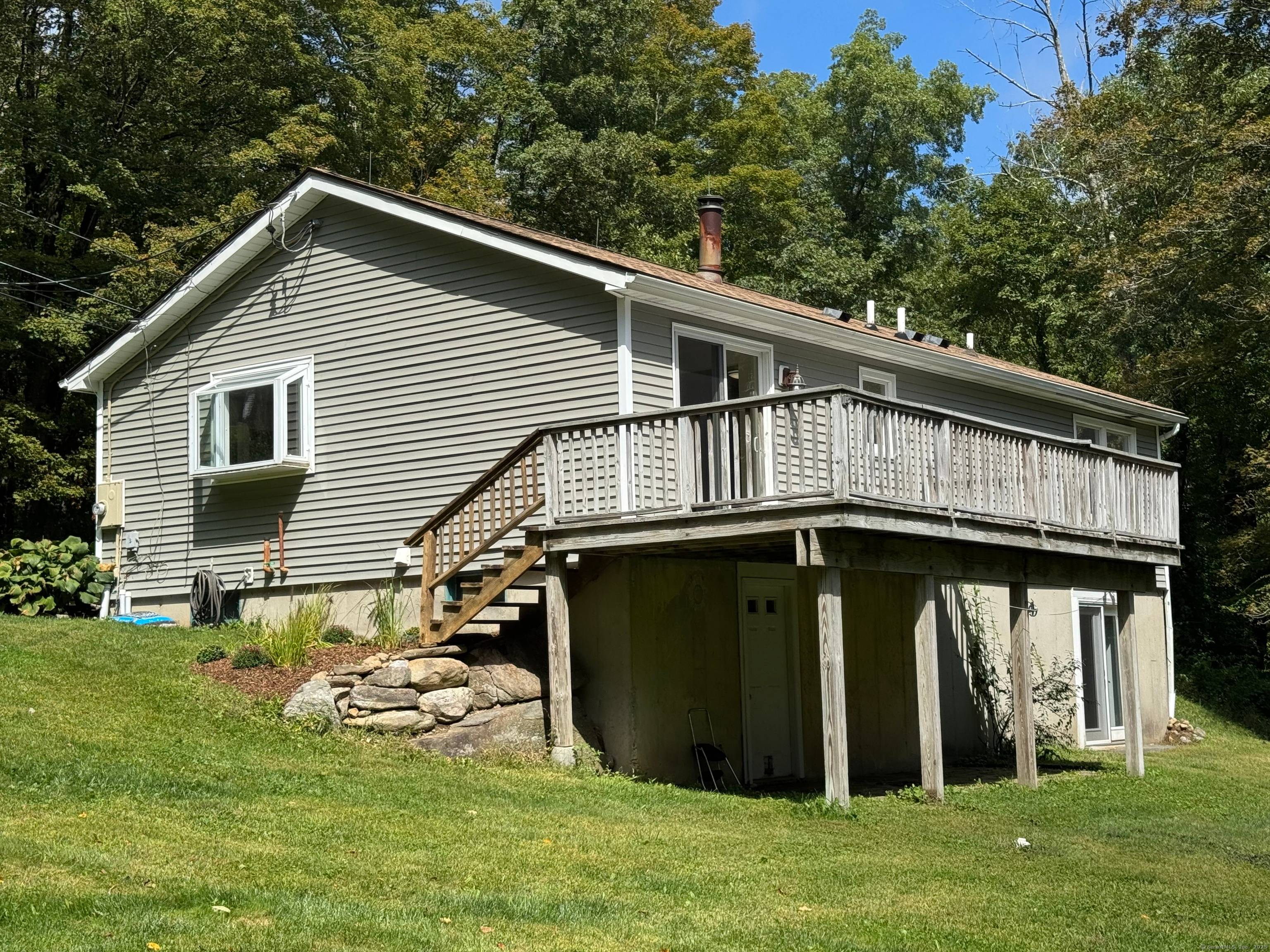 Check out this lovely 3 bedroom, 2 full bathroom ranch on 2 beautiful acres in scenic Goshen Ct.
