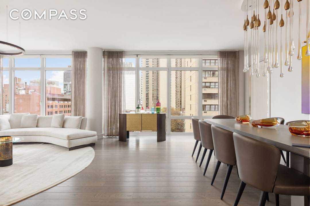 Perched high above the city, this exceptional full floor 4 bedroom, 4 bathroom condominium spans approximately 3, 140 square feet and is wrapped in floor to ceiling windows showcasing breathtaking ...