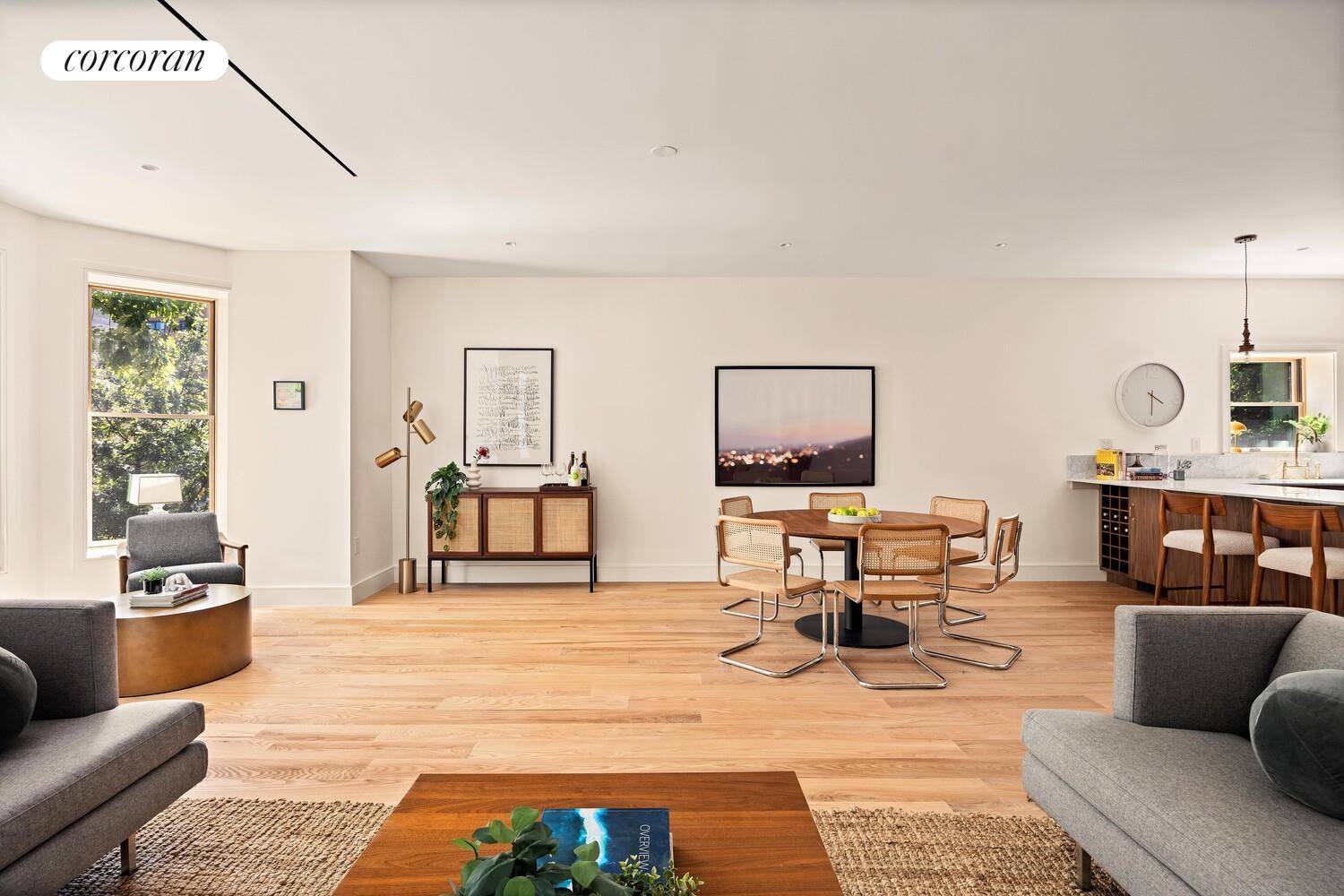Welcome to 148 Clinton Avenue, where three very rare homes offer grand loft like living spaces with the warmth and intimacy of an historic townhouse.