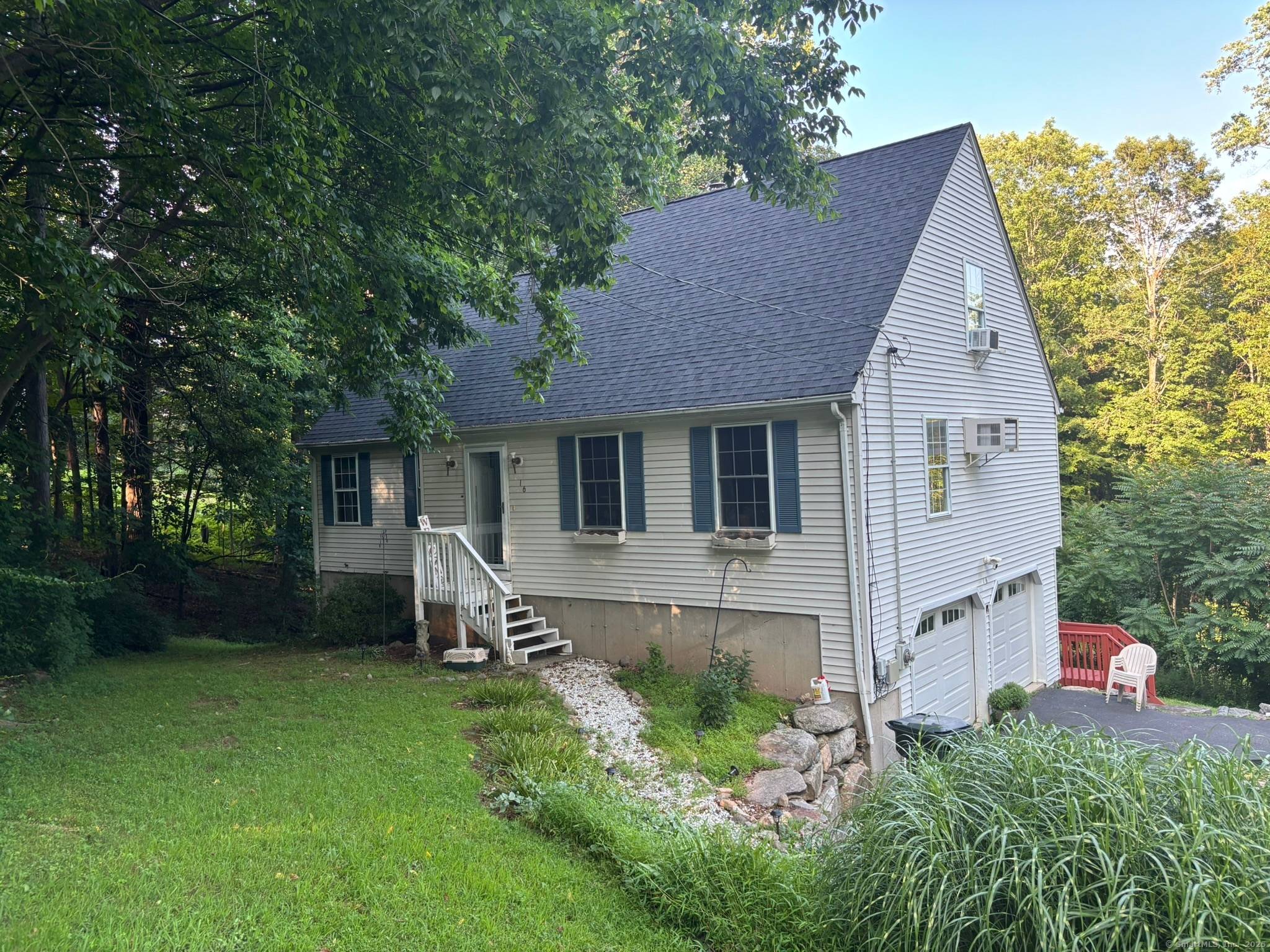 The spacious seven room cape is situated in a peaceful area, just a short stroll from Mixville Park.