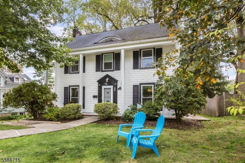 Tucked away in the heart of the South End of Montclair is a Colonial home w a 34 foot front porch.