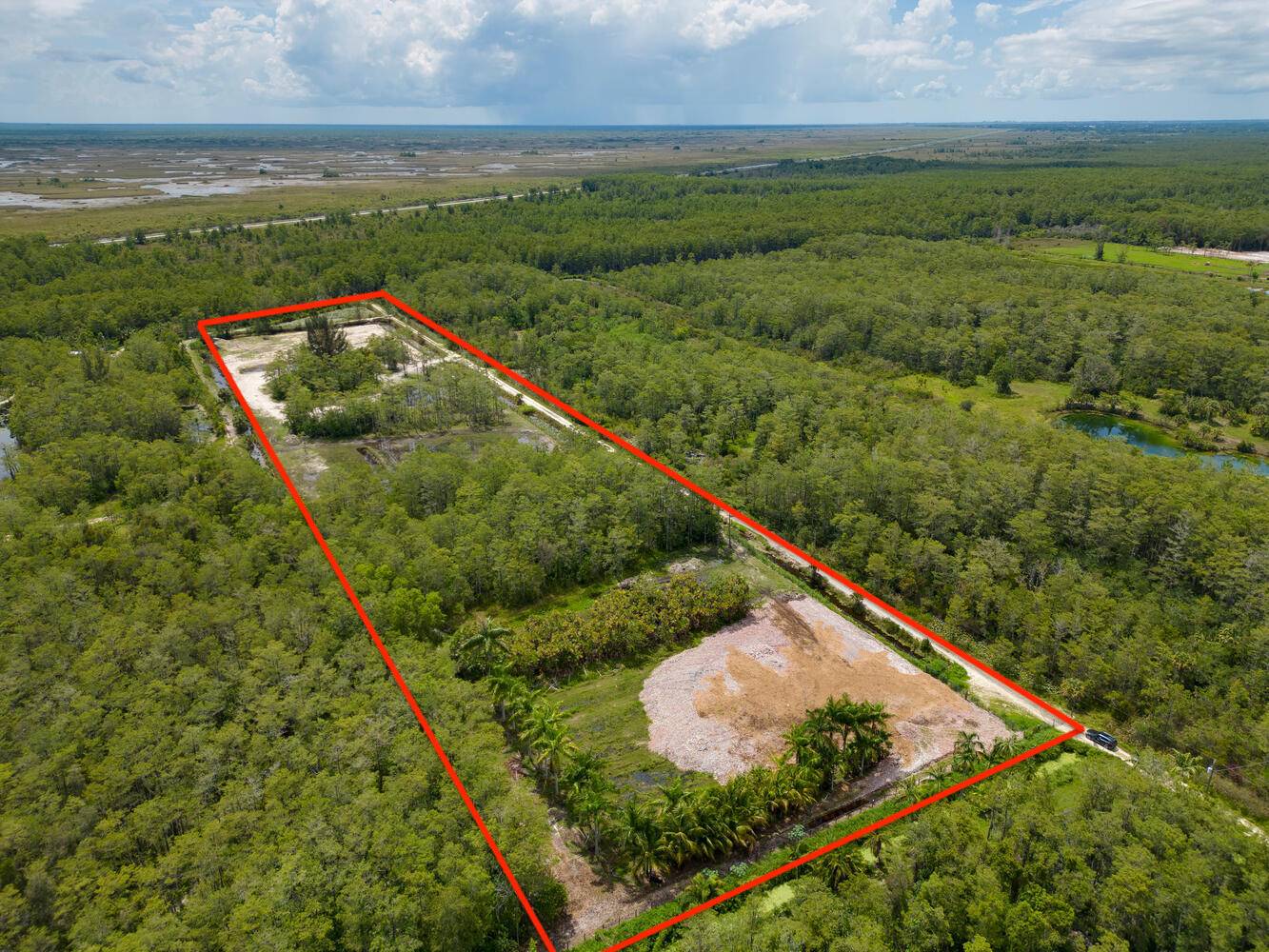 10 ACRES OF PRIVATE LAND IN PALM BEACH COUNTY BACKING UP TO THE NATIONAL WILDLIFE REFUGE.