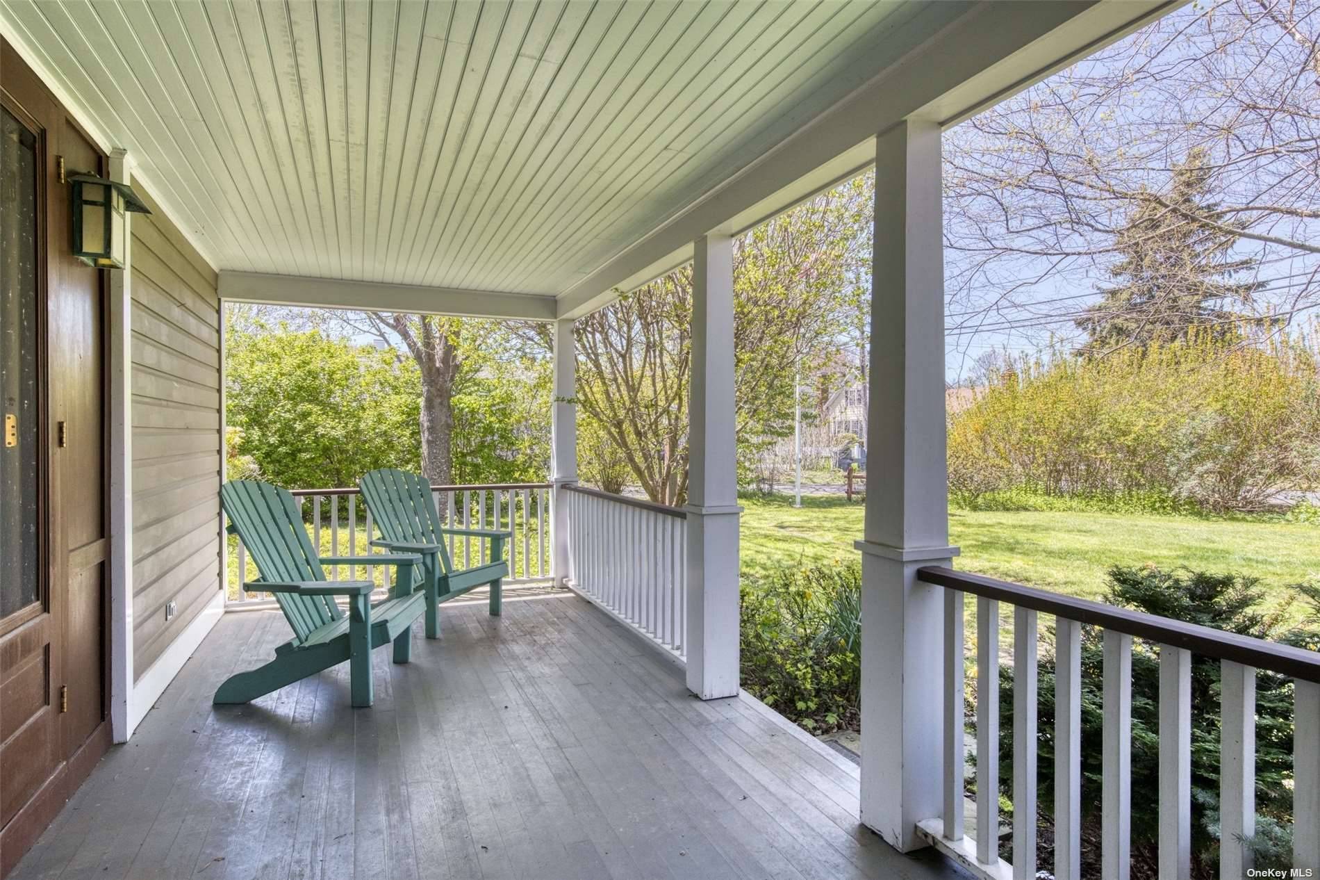 Private, recently renovated, arts and crafts style ranch located in the heart of Orient Village.