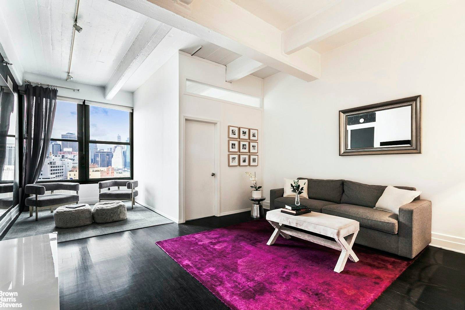 Discover this bright and expansive high floor Dumbo residence, flooded with eastern sunlight, offering unbeatable value !