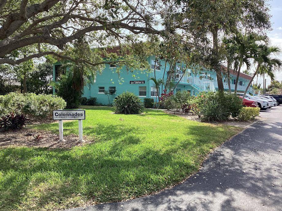 If you are looking for very clean furnished turnkey 2 berdroom 2bathroom condo with Impact windows and Storm shuttered front door in a 55 community, Colonnades is the place !