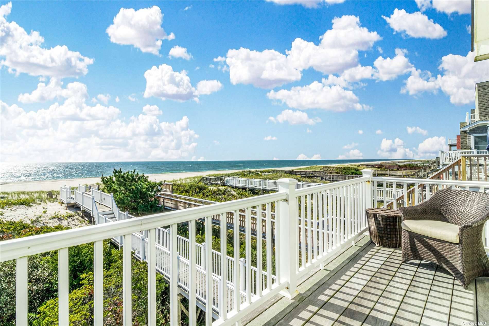 Welcome to 'SEA SCAPES'. Spectacular oceanfront 4 bedroom home plus separate office is available for your summer enjoyment.