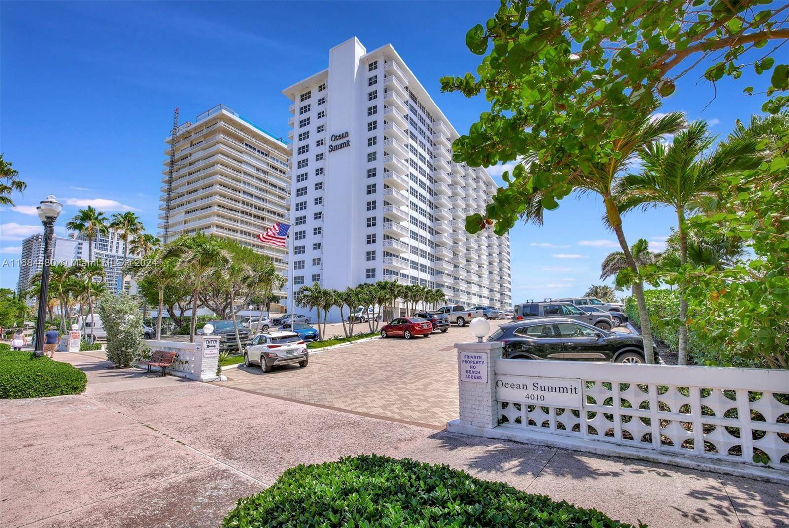 Don't miss this immaculate move in ready light bright condo complete with impact glass, washer amp ; dryer amp ; great ocean views available for quick move in this season.