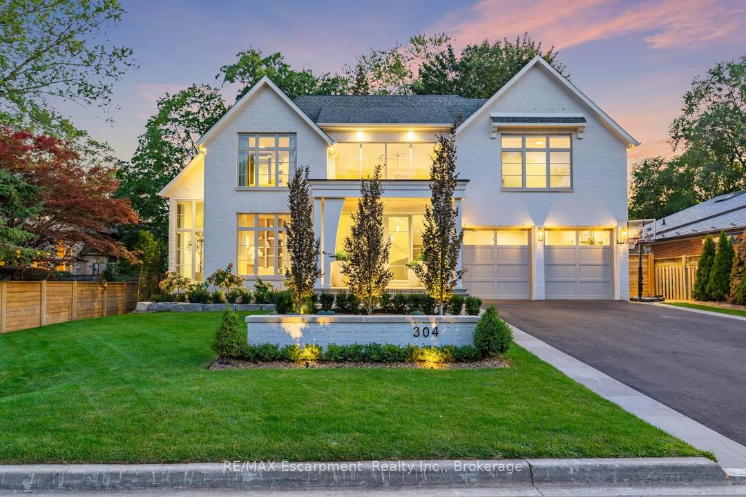 Welcome to 304 Pomona Avenue, a truly magnificent newly built home in Burlington's highly coveted Roseland community.