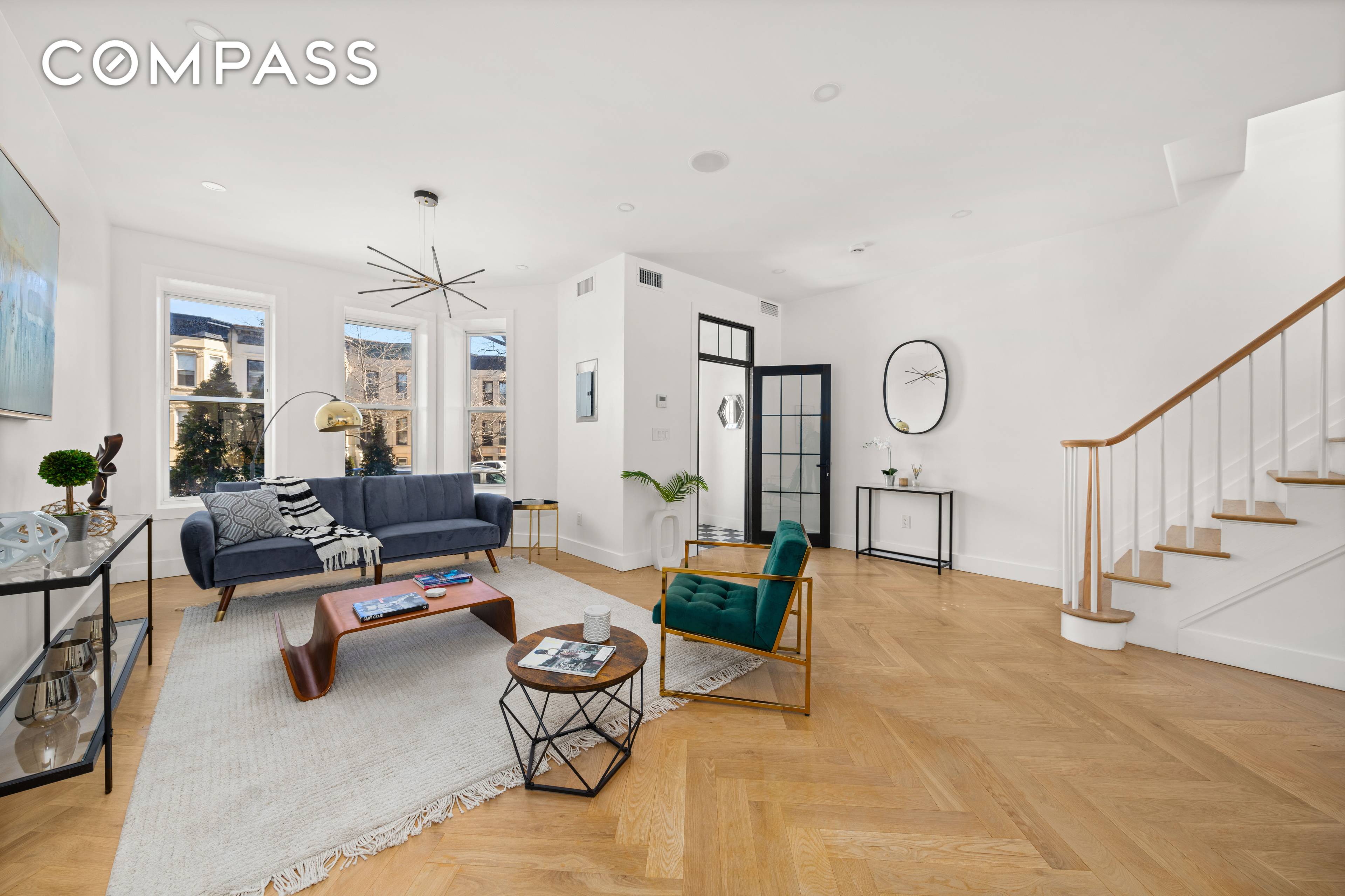 Enter into timeless elegance with this gut renovated, two family limestone townhouse, meticulously designed with bespoke finishes and modern luxuries.