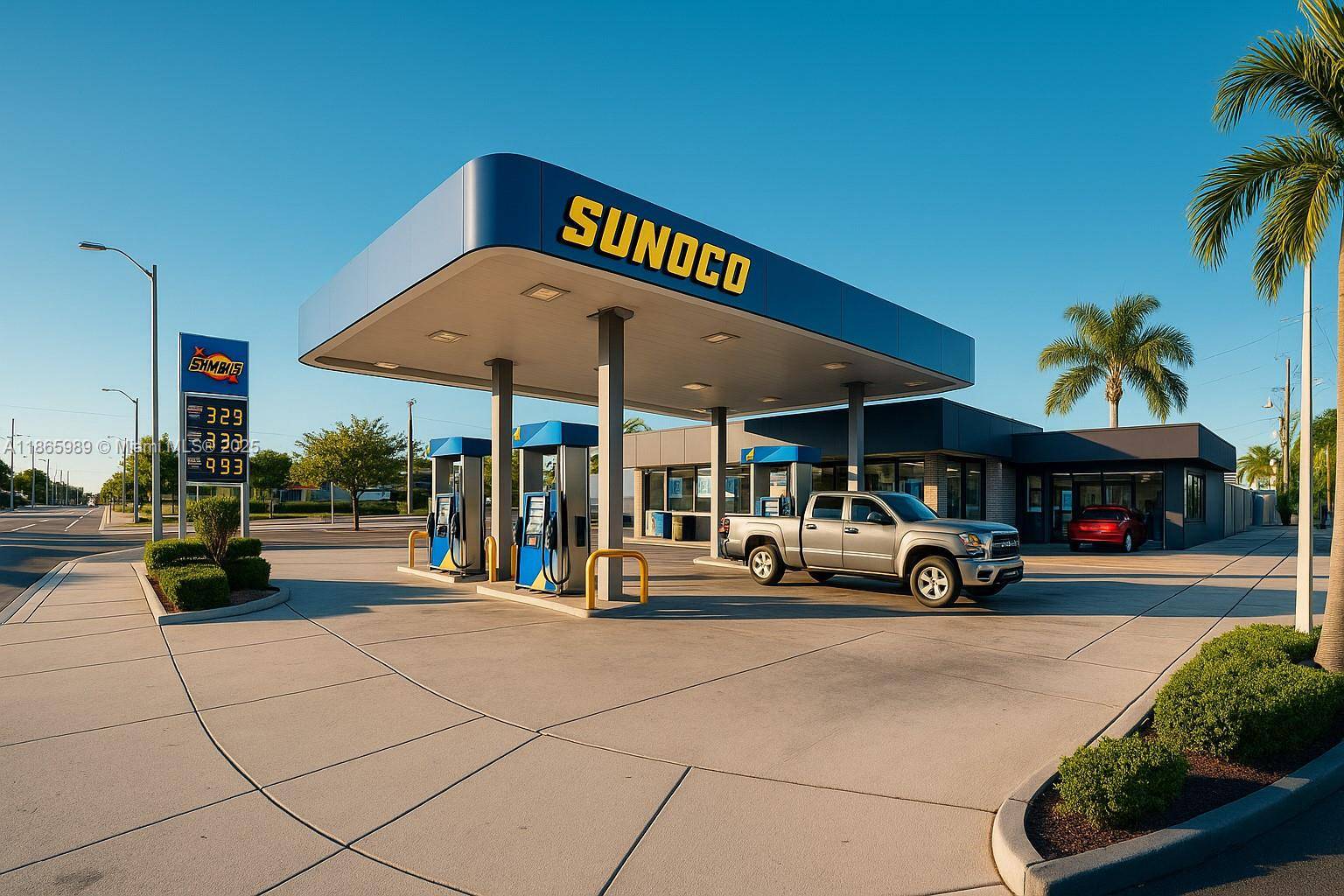 Gas Station Business For Sale in the Heart of Miami.