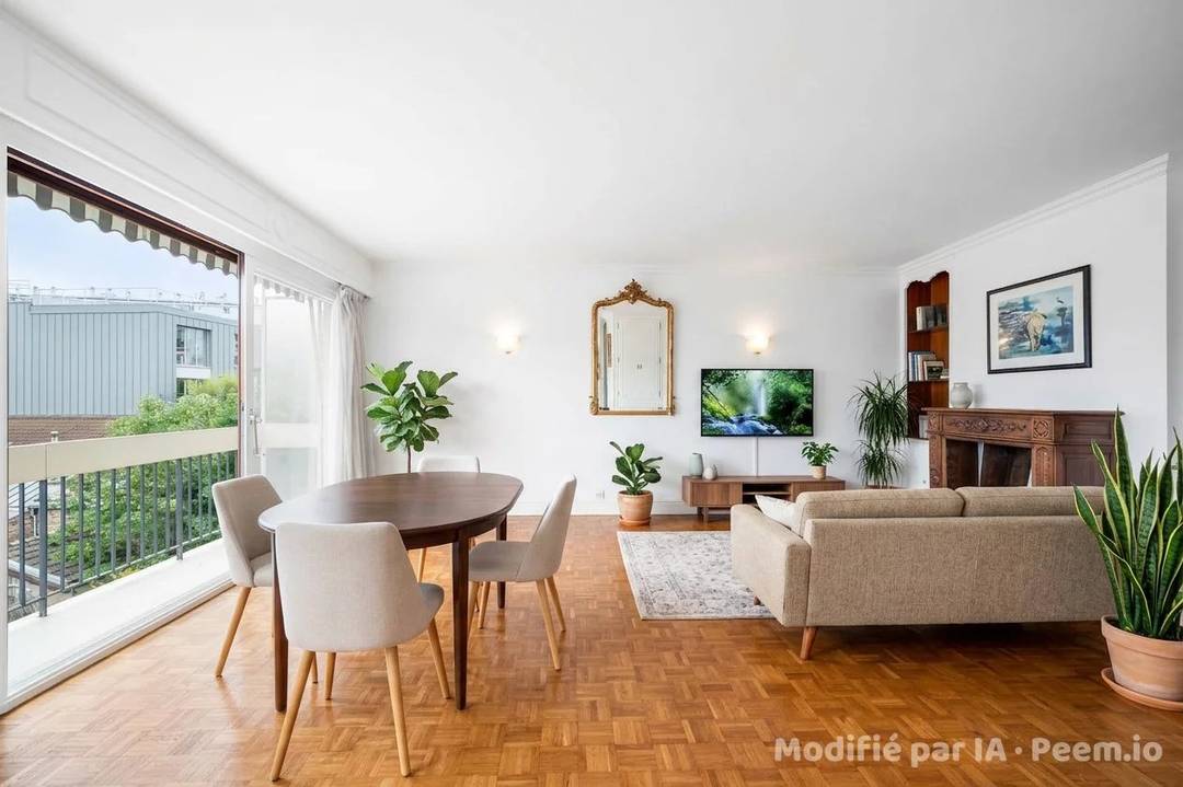 Family apartment with balconies - Paris XVème