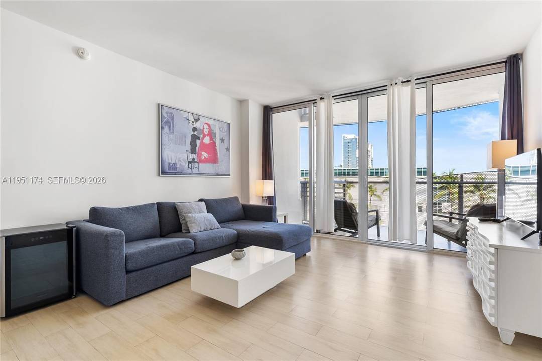 Spacious 1 bedroom, 1 bathroom corner unit with 767 sq ft in the heart of South Beach's Artecity community.