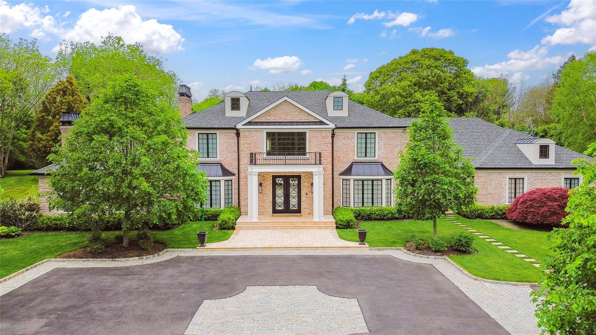 Old Brookville New Construction Welcome to 25 Longridge Lane a custom built brick center hall colonial nestled on over 2 private acres at the end of a peaceful cul de ...