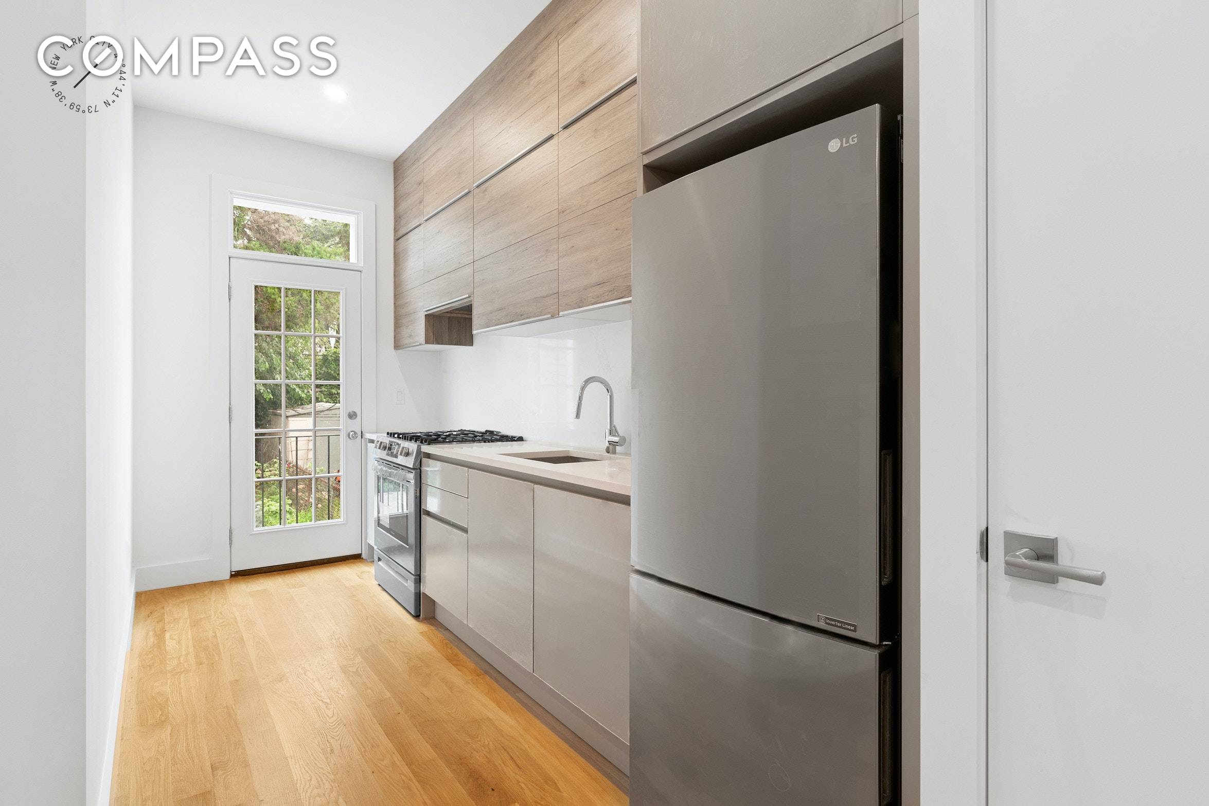 No Fee ! Be the first to move into this beautiful, just gut renovated, 2 family townhouse.