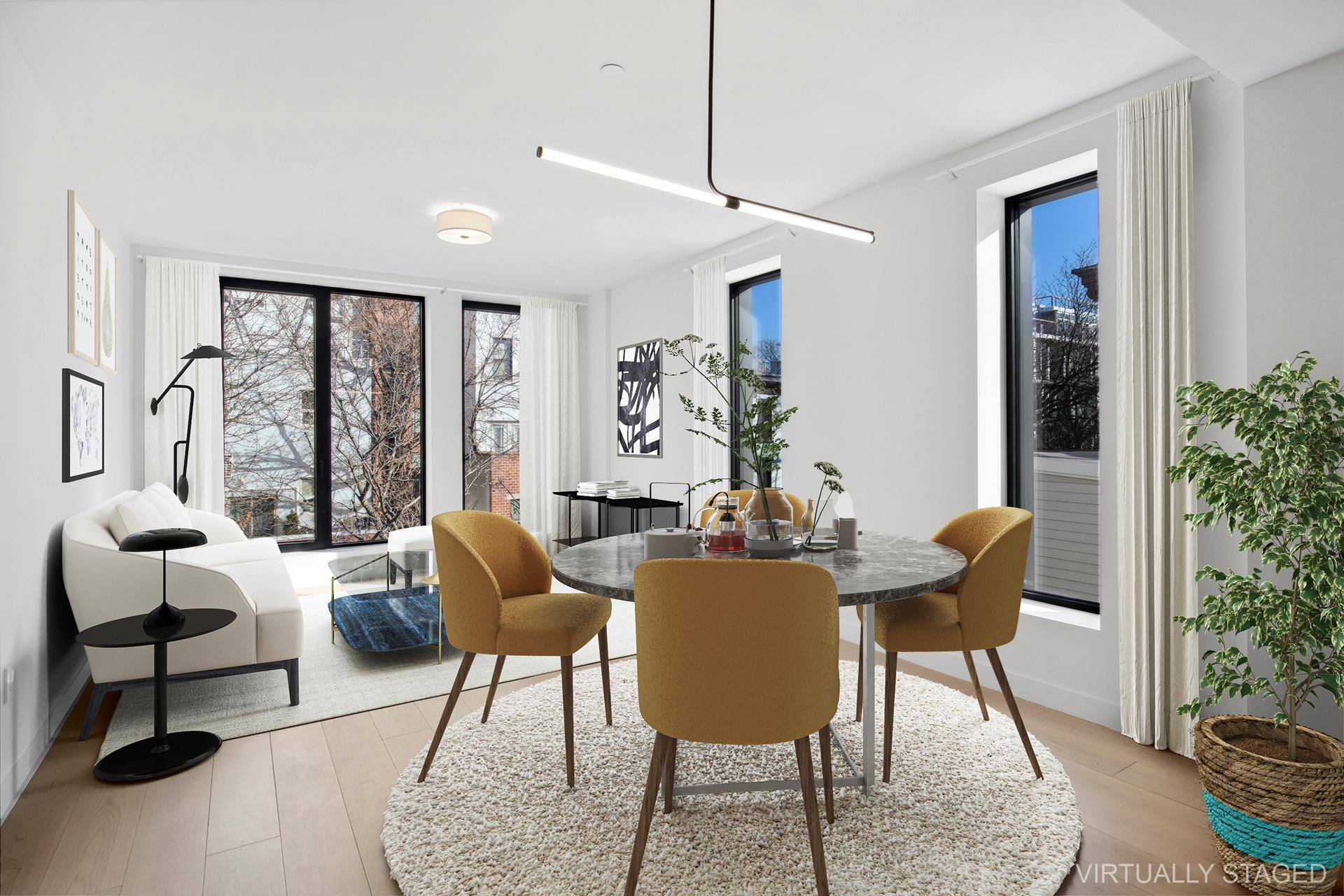 Brand New Luxury 2 Bedroom in the Heart of Park Slope Welcome to Residence 308 at Six Garfield Place, a sun drenched, thoughtfully designed two bedroom home with double exposure ...