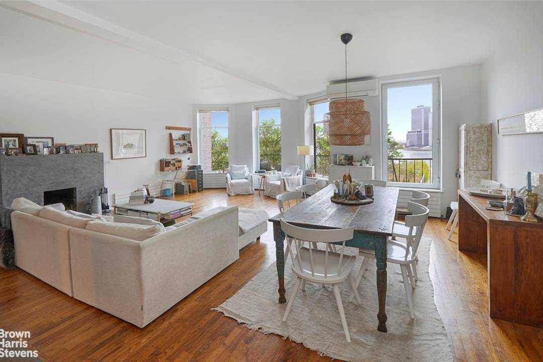 Situated high above the Brooklyn Heights Promenade and Brooklyn Bridge Park on one of the loveliest and most sought after streets in Brooklyn Heights is this fabulous two bedroom, two ...